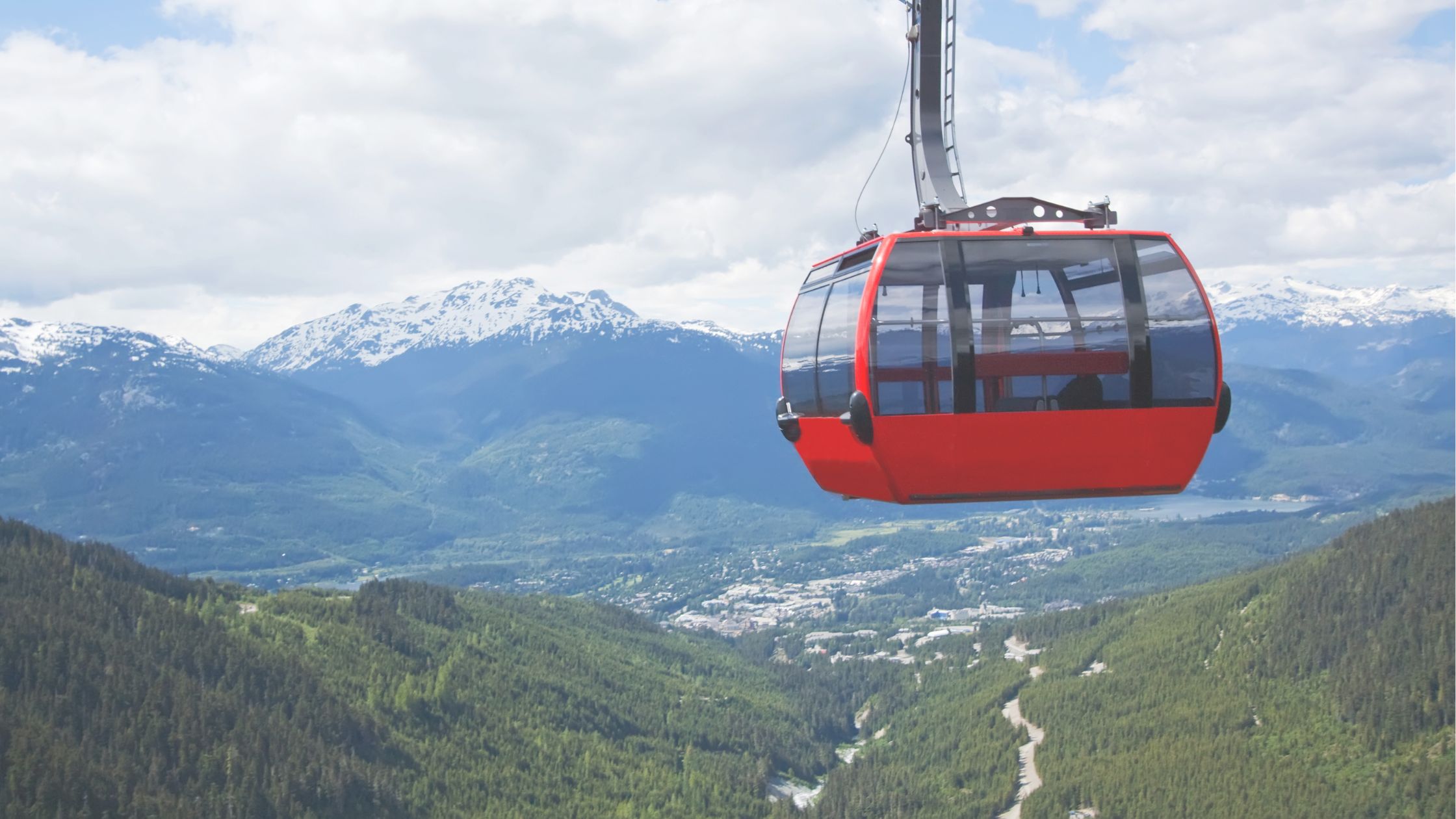 An image of the gondola in Whistler